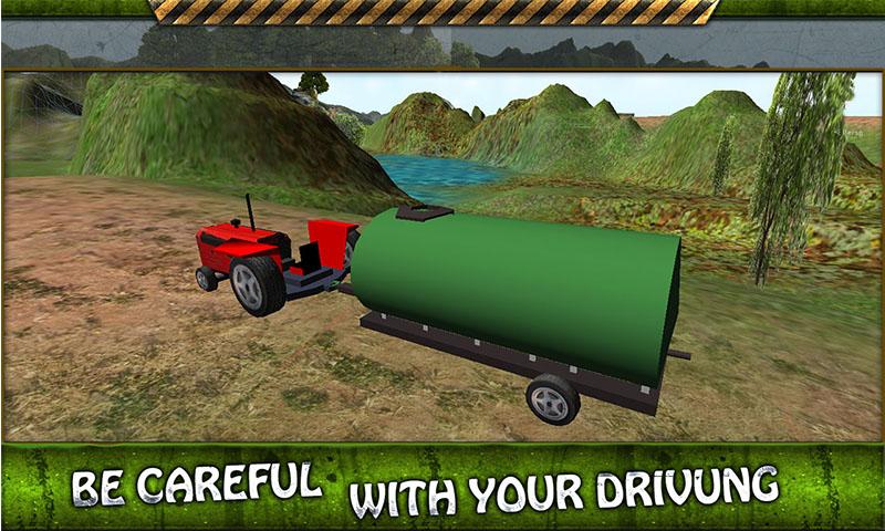 Tractor Water Transporter 3D截图3