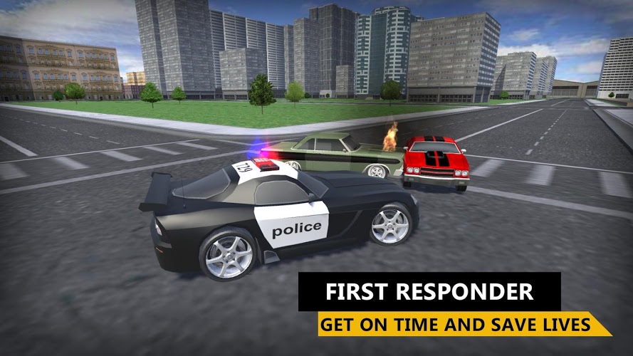 3D警车模拟器2016截图1