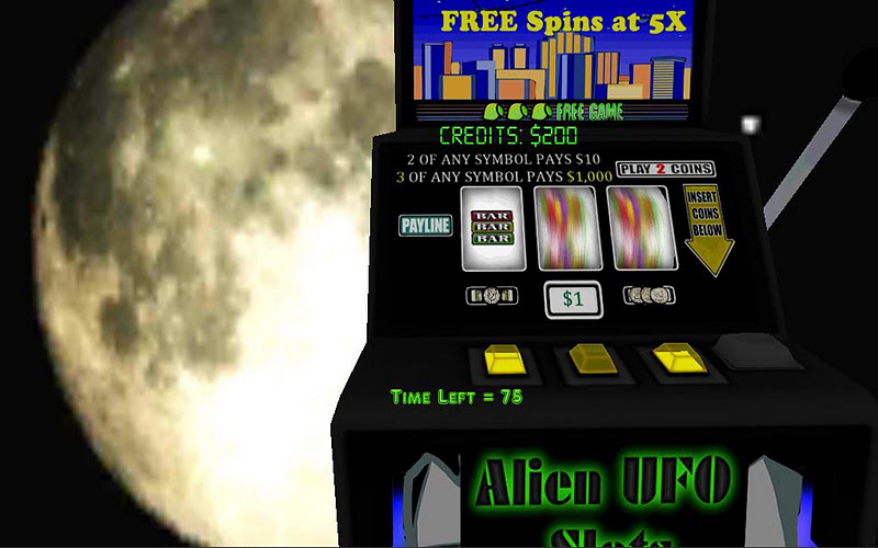 Alien UFO Encounter Slots FREE截图2