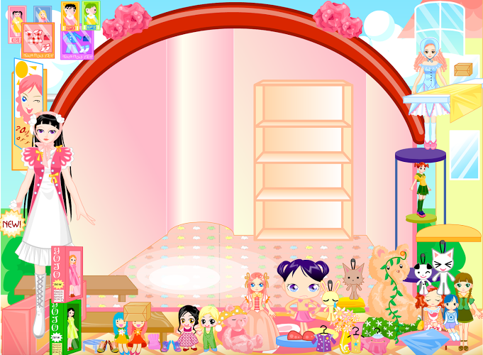 Dollhouse Decor Game for Girls截图2