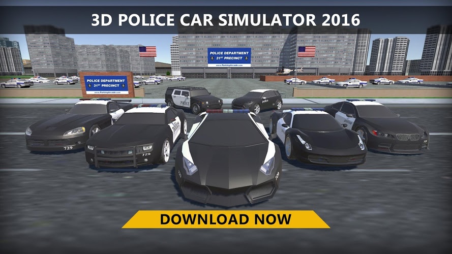 3D警车模拟器2016截图3