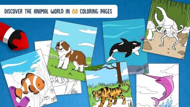 Hellokids Animal Coloring Time截图3