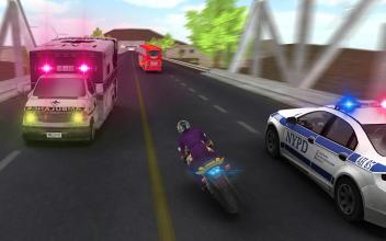 Moto Racer Traffic Highway 3D截图5