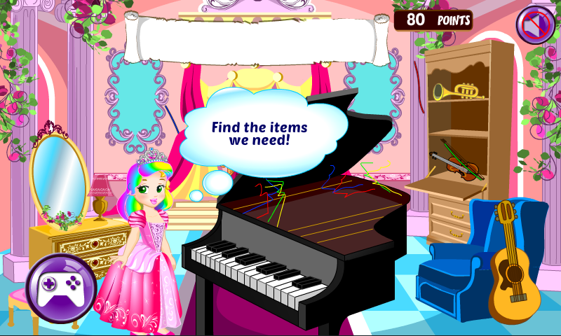 Princess Piano Lesson Game截图4