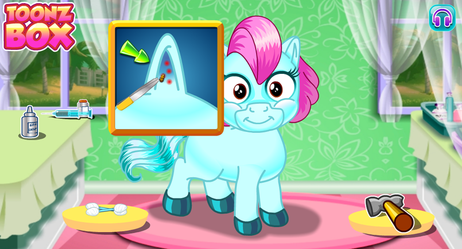 Cute Baby Pony Care Games截图4