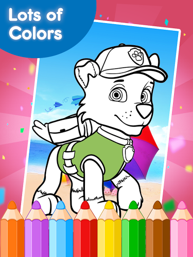 Coloring Games for Paww Patrol截图3