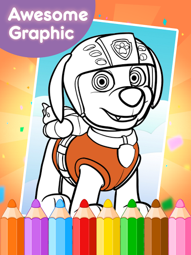 Coloring Games for Paww Patrol截图4