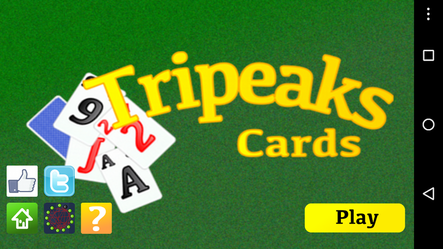 Tripeaks Cards截图4