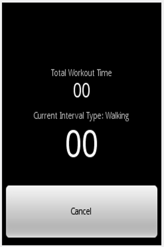 Running Intervals Trainer Lite截图2