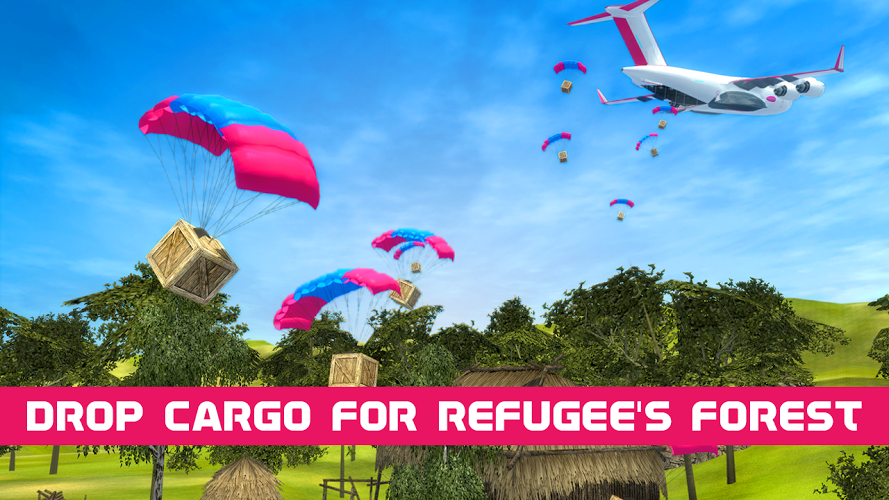 Air Drop Cargo Plane Airport截图4