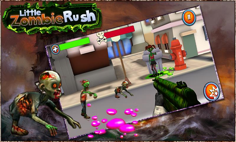 Little Zombie Rush截图4