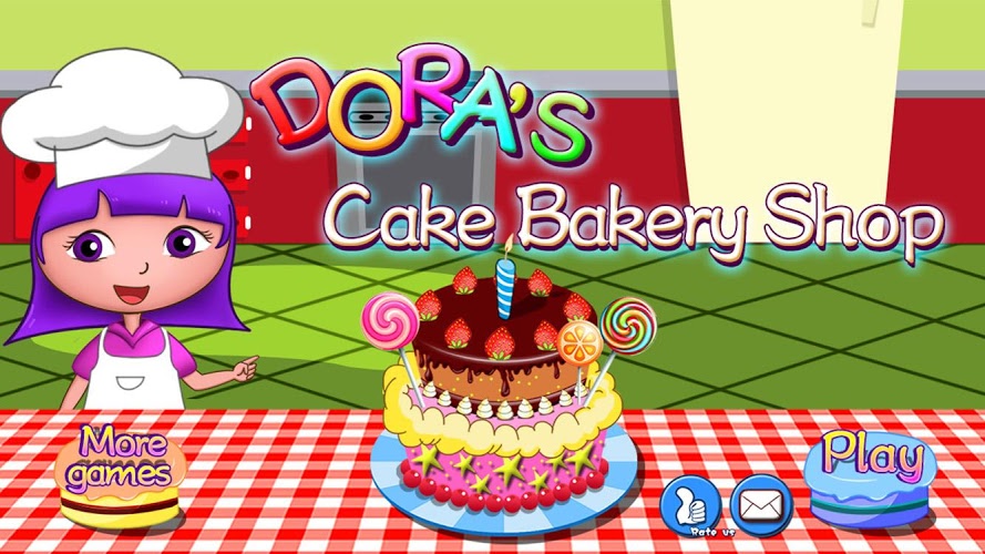 Dora birthday cake bakery shop截图1