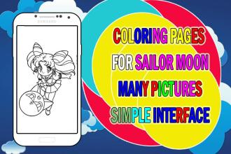 Coloring Pages For Sailor Moon截图3