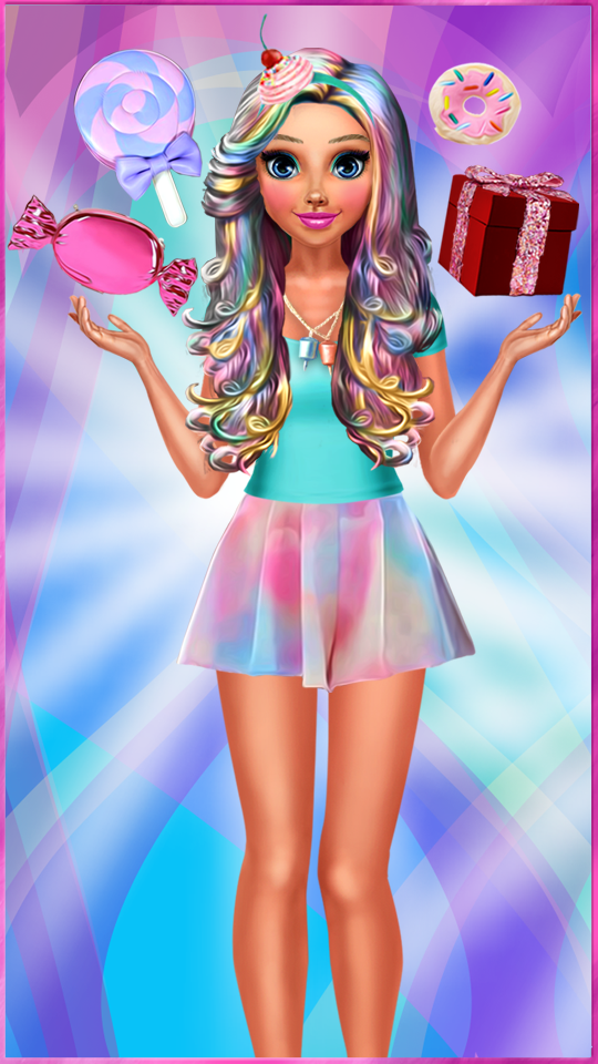 Candy Fashion Dress Up & Makeup Game截图5