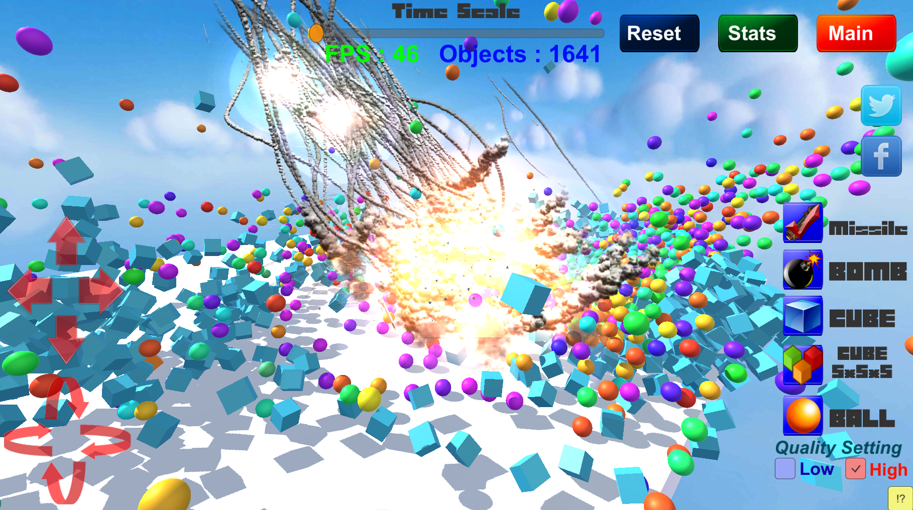 CUBE　Physics Simulation截图4