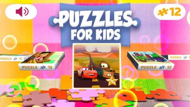 Cartoon jigsaw puzzles for kids截图2