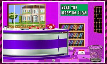 酒店房间清洁服务 - 清理游戏截图5