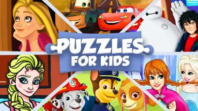 Cartoon jigsaw puzzles for kids截图1