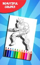 How to color Superheros (coloring game)截图5