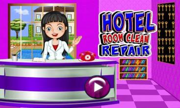 酒店房间清洁服务 - 清理游戏截图4