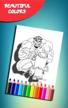 How to color Superheros (coloring game)截图1