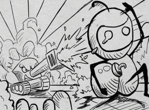Super Tank vs Bomber截图1