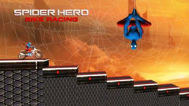 Spider Hero Bike Racing截图4