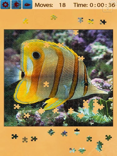 海洋鱼类拼图游戏截图5