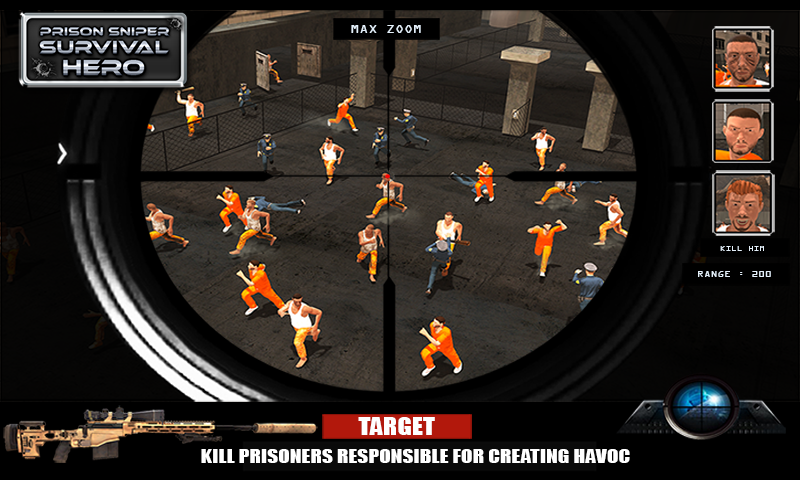 Prison Sniper Survival Hero截图4