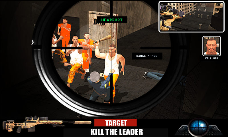 Prison Sniper Survival Hero截图3