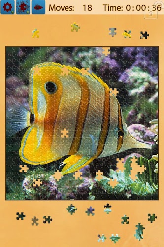 海洋鱼类拼图游戏截图2