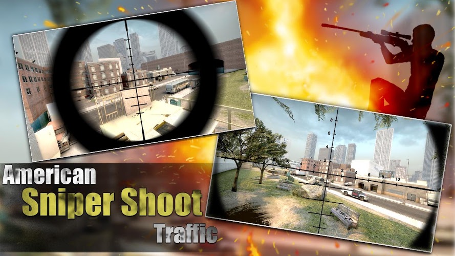 American Sniper Shoot Traffic截图4