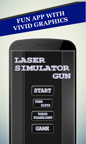 Laser Simulator Prank Gun截图1