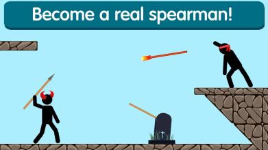 Stickman Spearman Simulator截图1