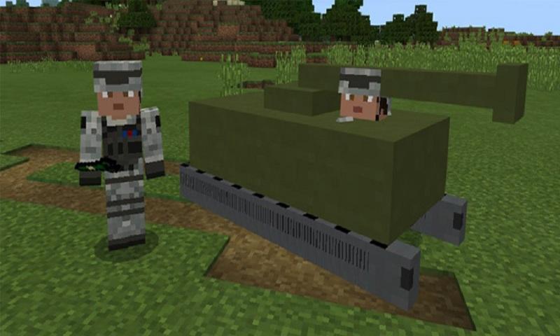 Mod Mine-Tanks for MCPE截图3