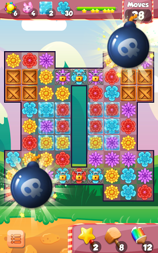 Flower Mania Garden Blast截图4