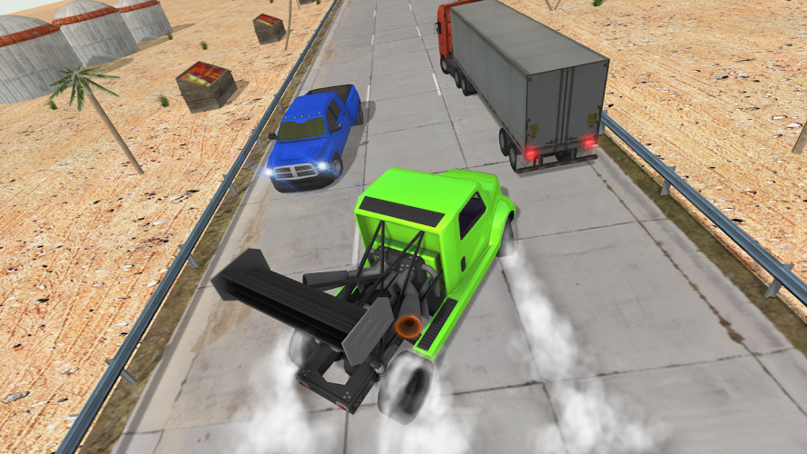 Truck Madness Traffic截图3