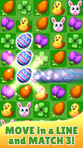 Easter Bunny Swipe: Egg Game截图1