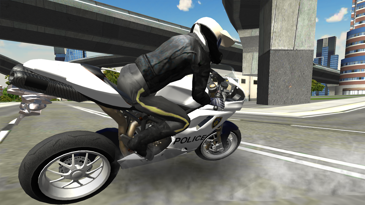 Police Bike City Simulator截图5