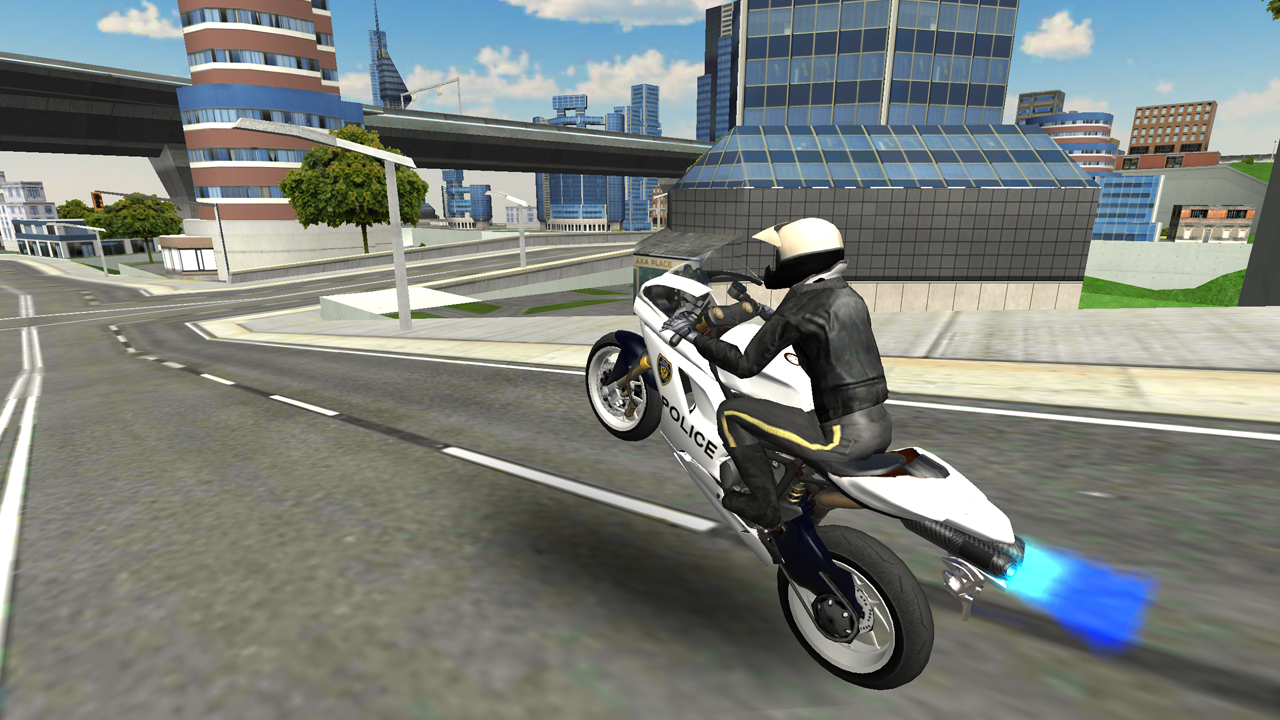 Police Bike City Simulator截图4