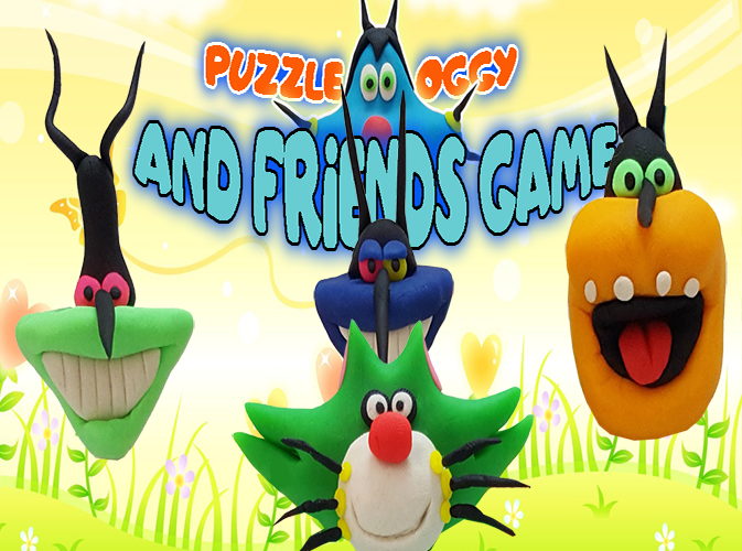 Puzzle Oggy and Friends Game截图1