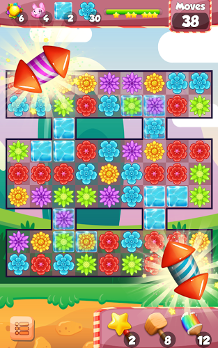 Flower Mania Garden Blast截图2