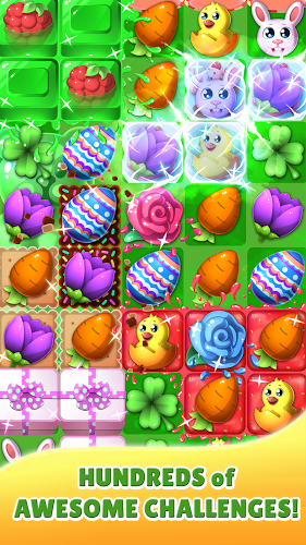 Easter Bunny Swipe: Egg Game截图5