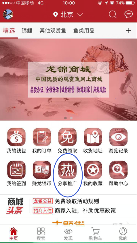 龙锦商城截图1