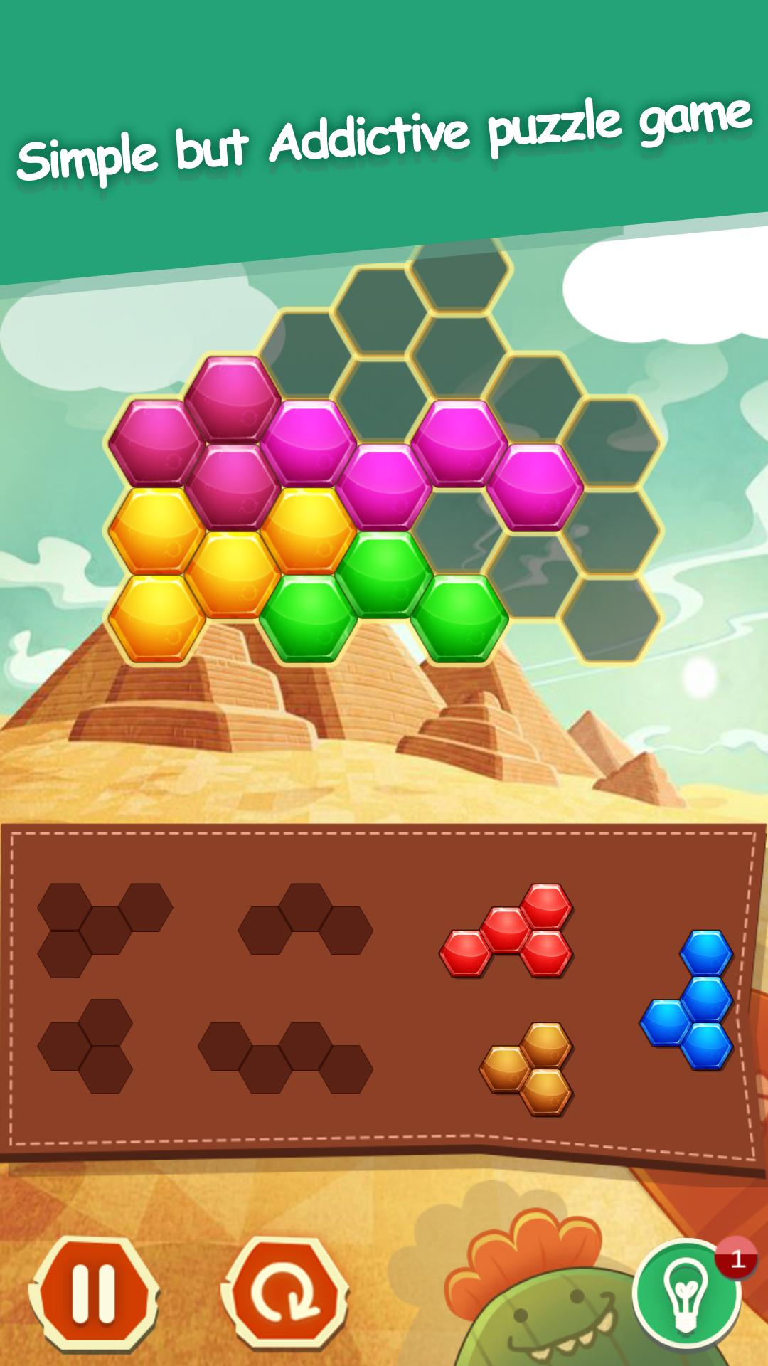 Hex Puzzle - Cell Connect截图2