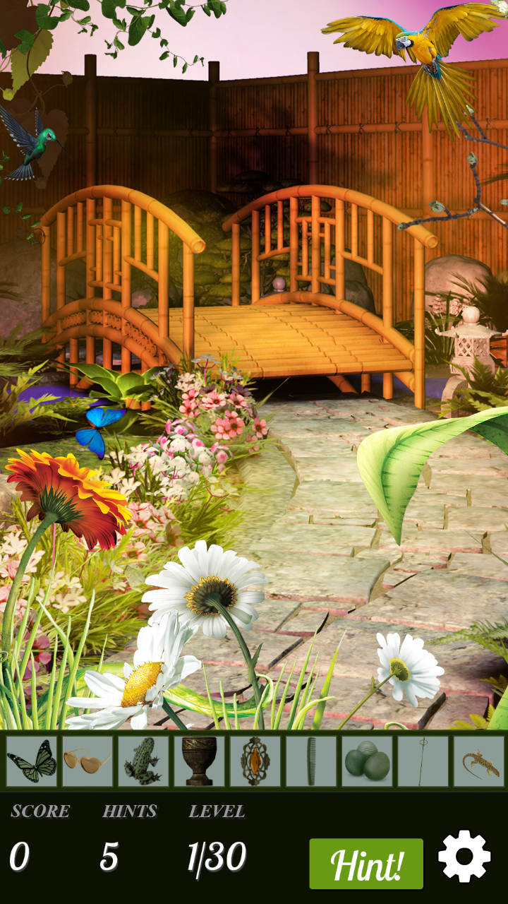 Hidden Object - Garden Gazing截图1