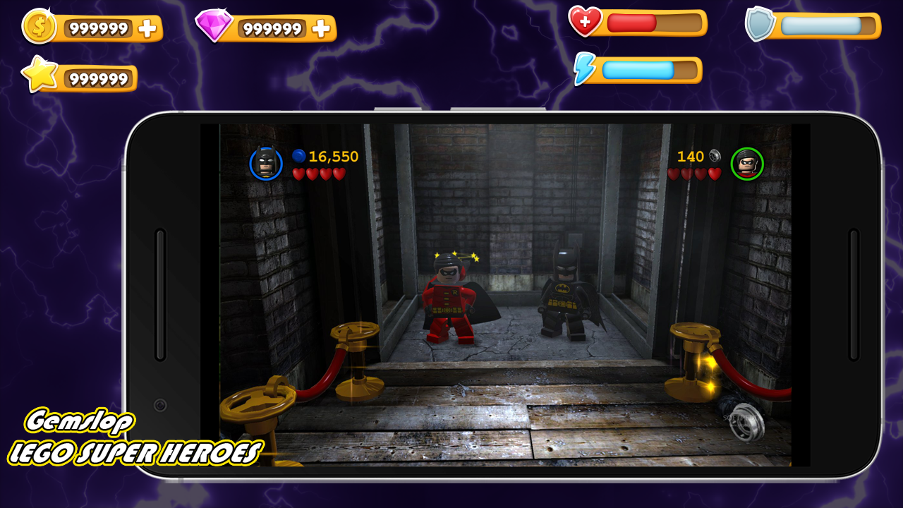 Gemslop LEGO Super-Bat Battle截图3