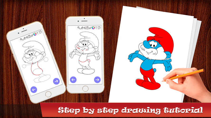 How to Draw Smurfs截图3