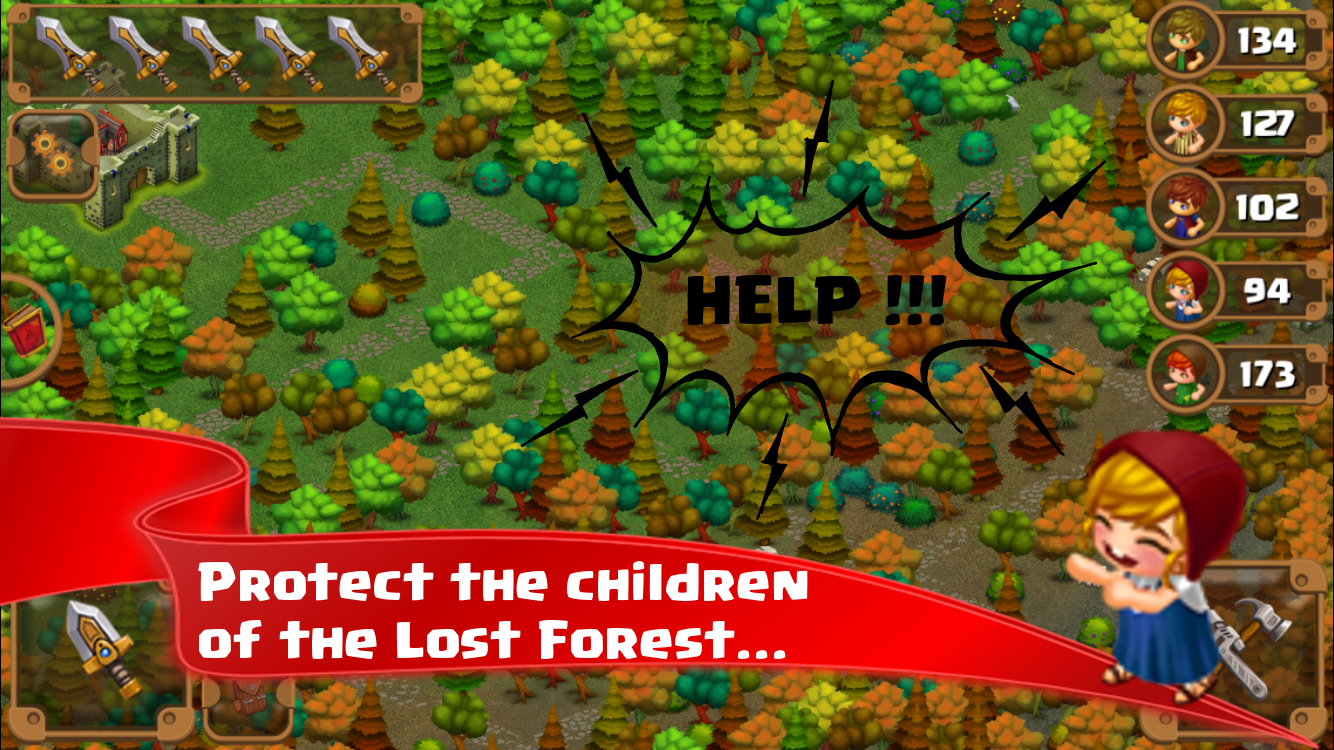 Lost Forest TD截图3