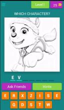 Guess the Paw Patrol Word Puzzle截图1